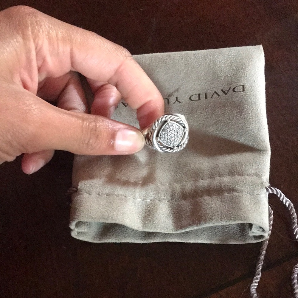 David Yurman Diamond Infinity Ring